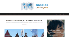 Desktop Screenshot of ensaiosdeviagem.com